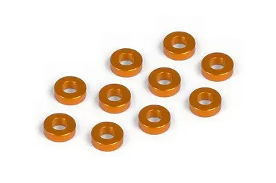 Alu Shim 3X6x2.0Mm - Orange (10) 1