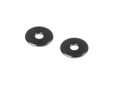 Alu Shim 5X16.8X1.5Mm Black - Swiss 7075 T6 (2) 1