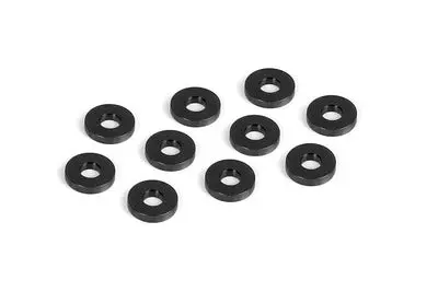 Alu Shim For Lower Susp. Holder 3X7.5X1.5 - Black (10) 1