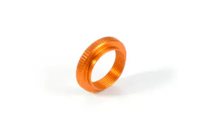Alu Shock Adjustable Nut - Orange 1