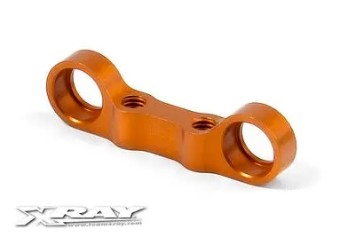 Alu Steering Plate For Dual Servo Saver - Orange 1