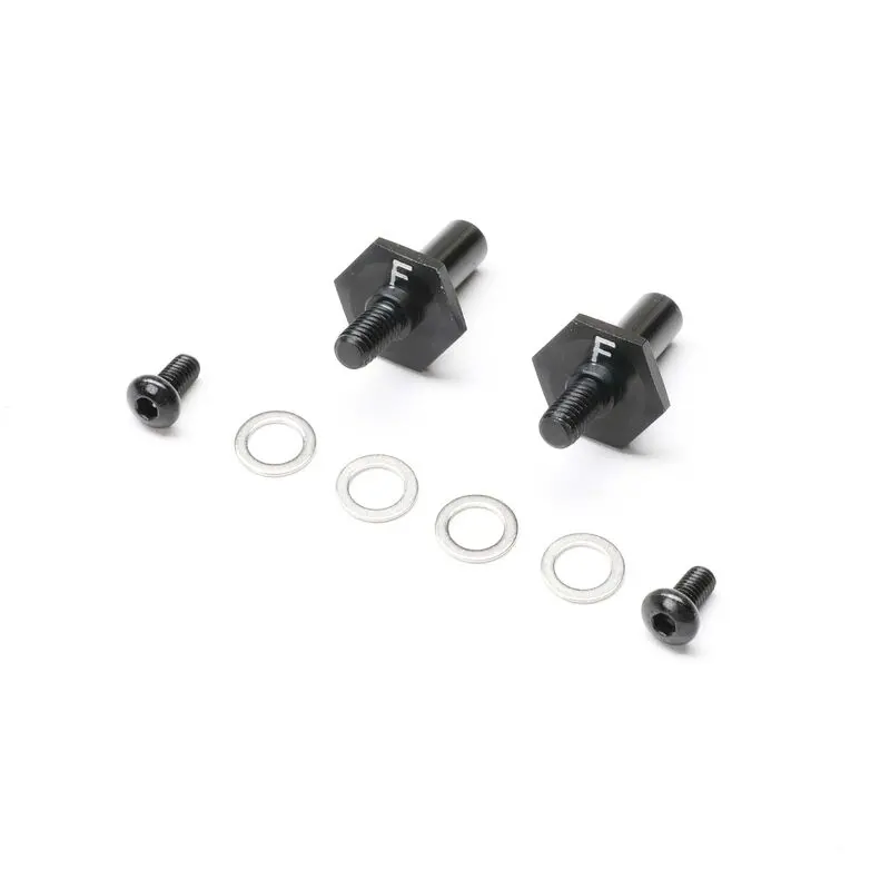 Aluminum Front Axle 12Mm Set, Black (Losi 22S Sprint), Tlr-1054 1