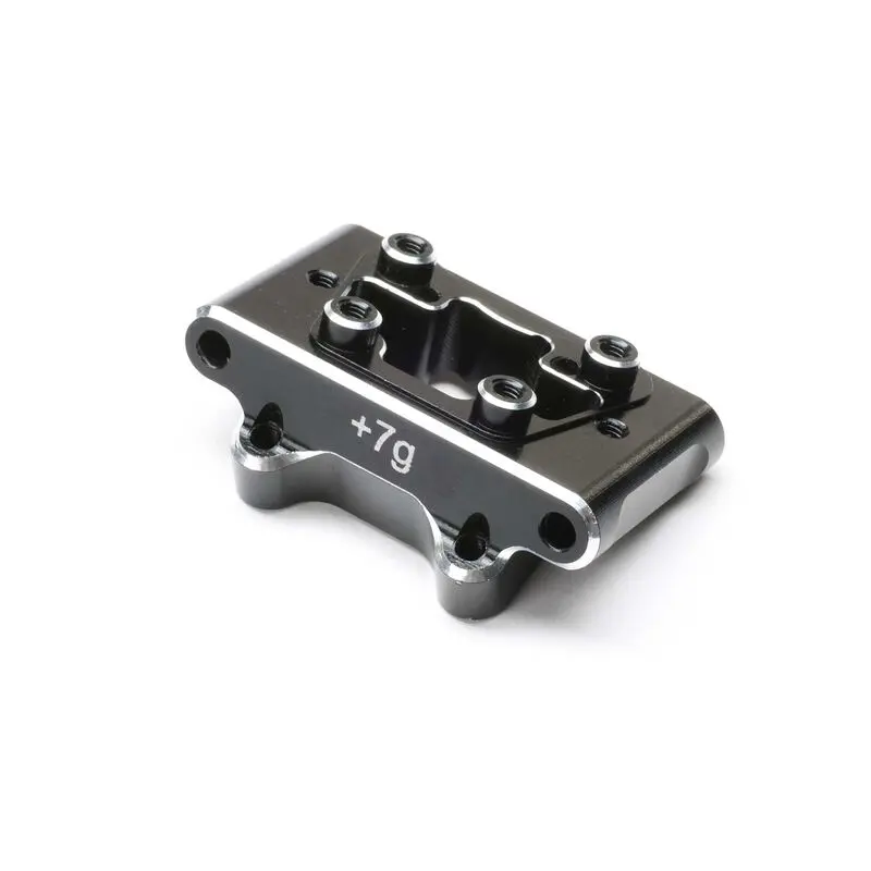 Aluminum Front Bulkhead Black (Losi 22S Sprint), Tlr-1066 1