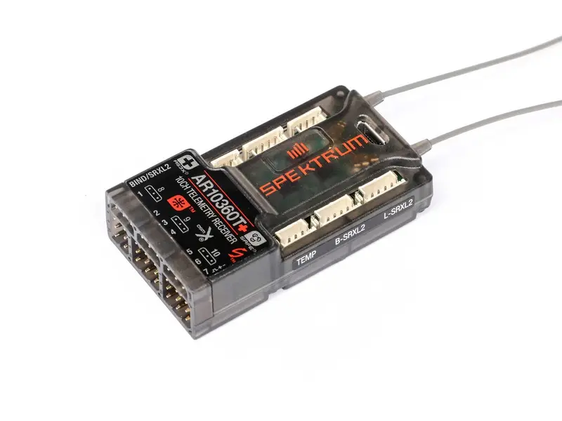 Ar10360t+ Dsmx 10-Channel As3x+ & Safe Telemetry Receiver 1
