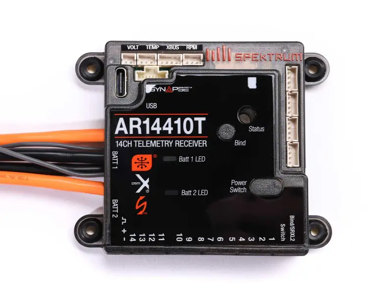 Ar14410t 14-Channel Powersafe Telemetry Receiver 1