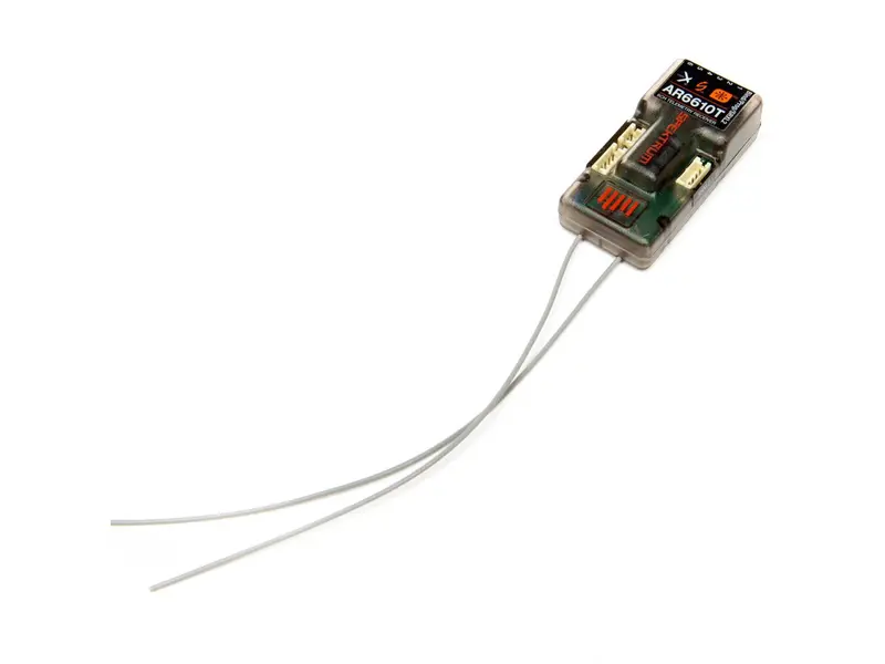 Ar6610t 6 Channel Dsmx Telemetry Receiver 1