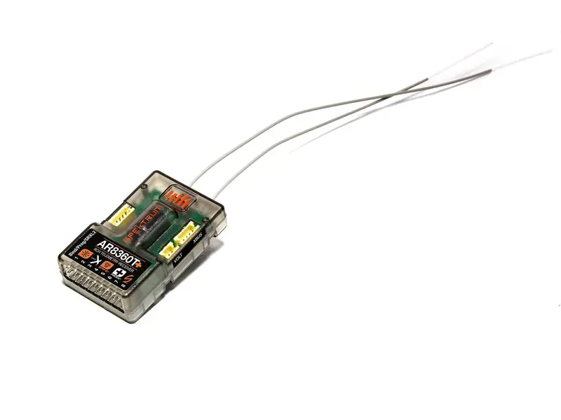 Ar8360t+ Dsmx 8-Channel As3x+ & Safe Telemetry Receiver 1