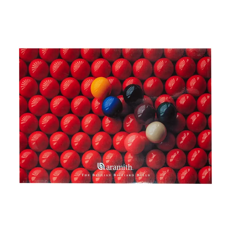 Aramith Poster Snooker 1