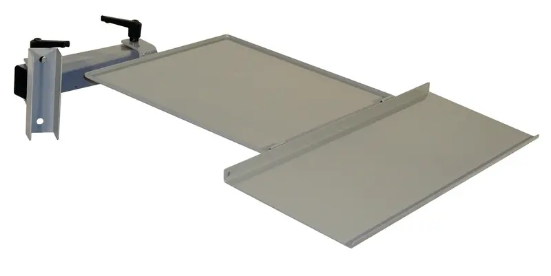 Articulating Monitor Arm W/ Keyboard Tray 1