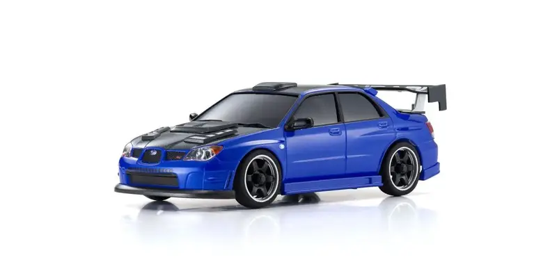 Asc Ma-020 Subaru Impreza With Aero Kit And Cfrp Hood Metallic Blue Mzp483bl 1