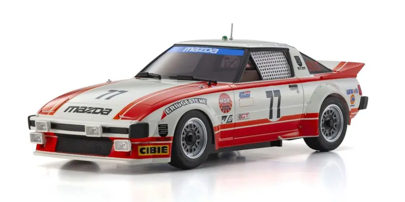 Asc Mr04n-Mm2 Mazda Savanna Rx-7 (Sa22c) "1979 Daytona Car No.77" Mzp161r 1