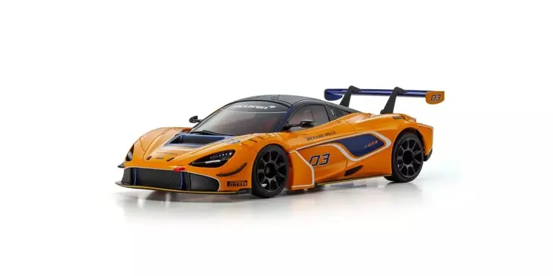 Asc Mr04w-Mm Mclaren 720S Gt3 #03 Orange Mzp255or 1