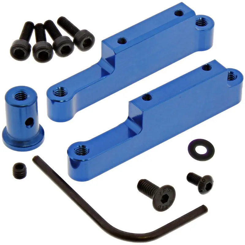 Associated 1/8 Rc8b3.1 Engine & Exhaust Pipe Mounts 1