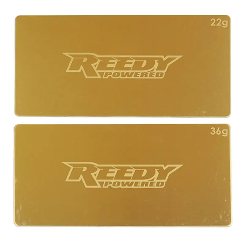 Associated Reedy Lipo Battery Brass Weight Set, 27304 1