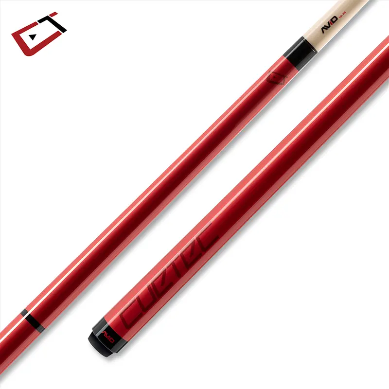 Avid Chroma Crimson Pool Cue No Wrap 12.75Mm 19Oz 1