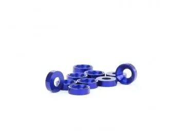 Avid Racing Countersunk Washer, Aluminum, M3, Blue, Avcs-M3-Blu 1