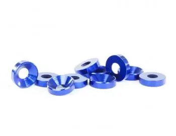 Avid Racing Countersunk Washers, Bl., Avcs-M4-Blu 1