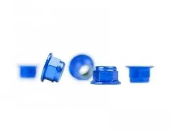 Avid Racing Locknuts, Blue, Triad, Avn-M4f-Al-Blu 1