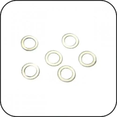 Awesomatix Lock Ring, Four, Plastic, Clear, A700-P16 1