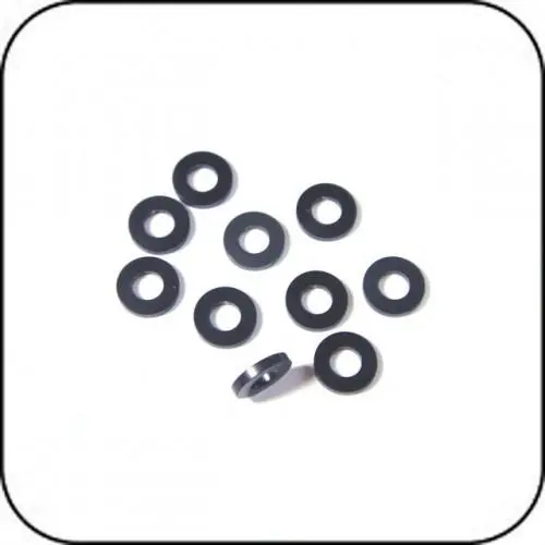 Awesomatix Spacers, 6X3x1.00Mm, Gray, A700-Sh10 1