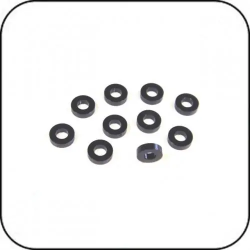 Awesomatix Spacers, 6X3x1.75Mm, Black, A700-Sh175 1