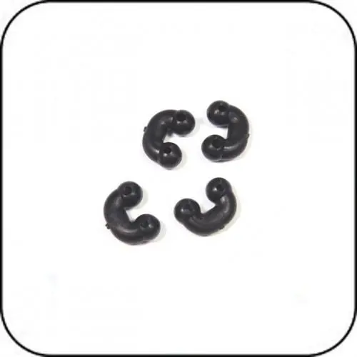 Awesomatix Sway Bar Joint, Four Piece, Plastic, Black, A700-P05 1