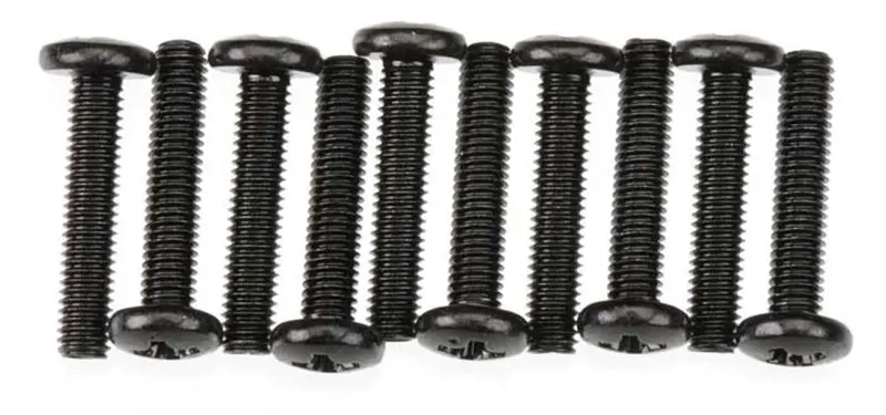 Axial Binder Head Screws, M3x15mm, Black Oxide, Axa667 1