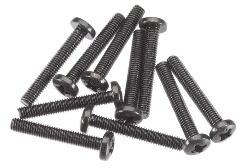Axial Binder Head Screws, M3x20mm, Black, Axa669 1