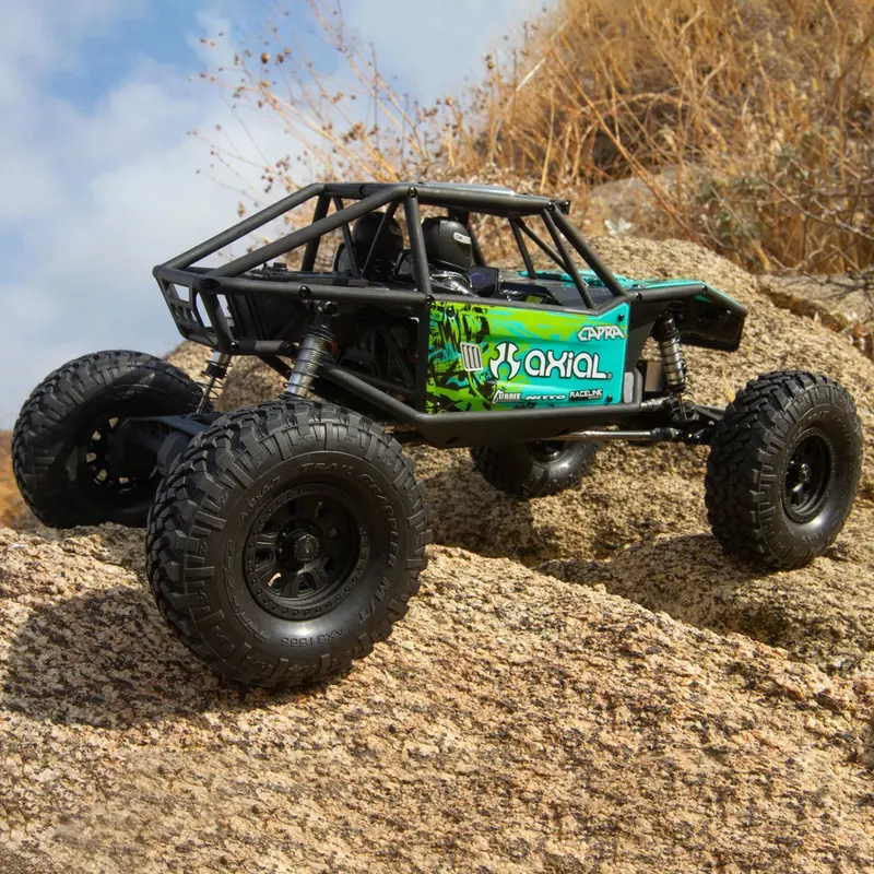Axial Capra 1.9 1/10 4Wd Unlimited Trail Truggy Rtr, Grn, Axi03000t2 1