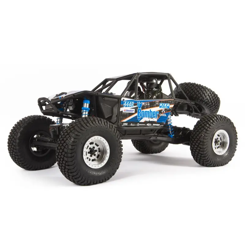 Axial Rr10 Bomber 1/10 4Wd Rock Racer Rtr, Blue, Axi03016t1 1