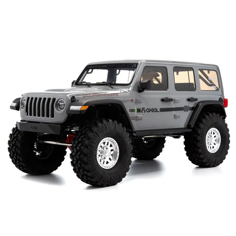 Axial Scx10 Iii Jeep Jlu Wrangler 1/10 Crawler Rtr, Gray, Axi03001t1 1