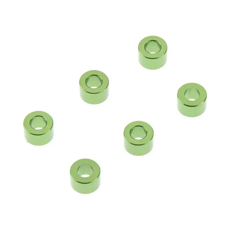 Axial Spacers, 4X6mm, Green, Axa1304 1