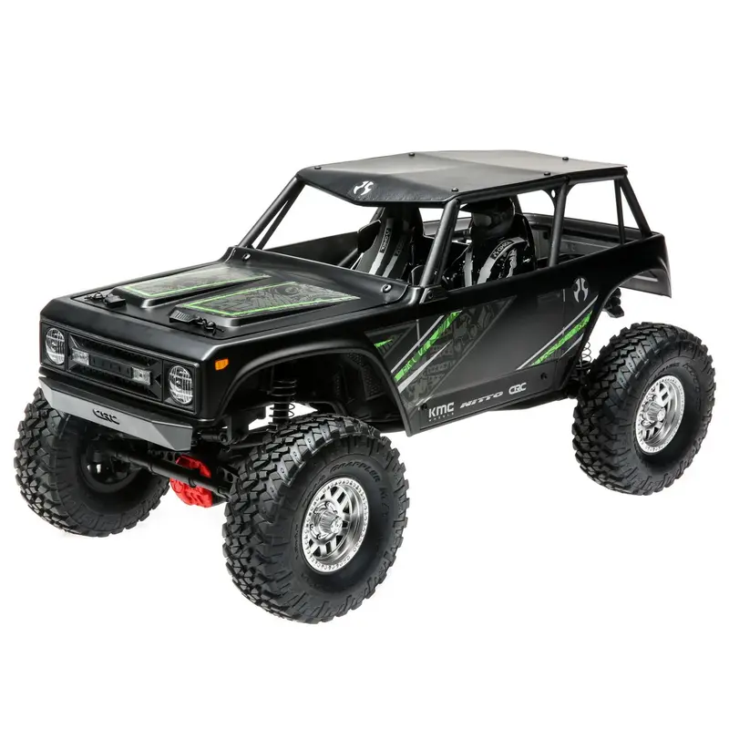 Axial Wraith 1.9 1/10 4Wd Brushed Rock Crawler Rtr, Blk, Ax90074t2 1