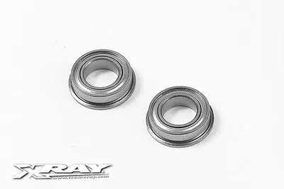 Ball-Bearing 8X14x4 Flanged - Steel Sealed - Oil (2) 1