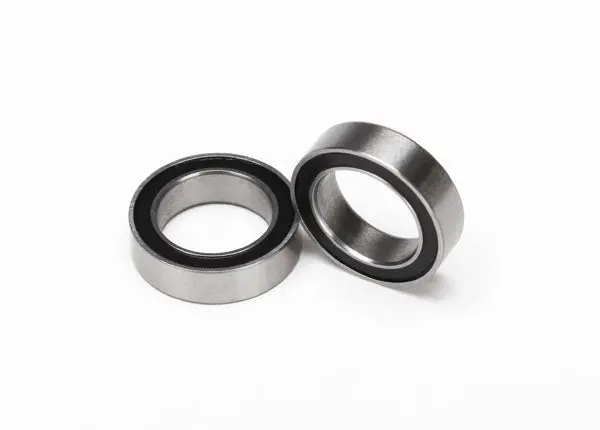 Ball Bearings, Black Rubber Sealed (10X15x4mm) (2) Tra-5119A 1