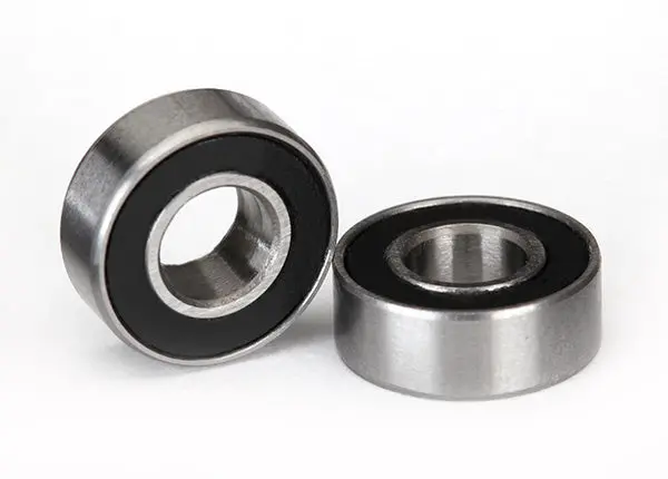 Ball Bearings, Black Rubber Sealed (5X11x4mm) (2) Tra-5116A 1