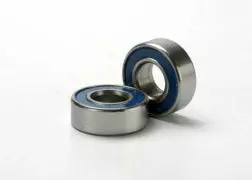 Ball Bearings, Blue Rubber Sealed (5X11x4mm) (2) Tra-5116 1