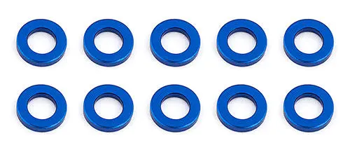 Ballstud Washers, 5.5X3.0X1.0 Mm, Blue Aluminum Asc-31382 1