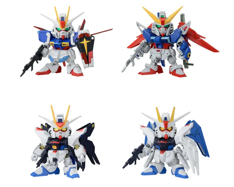 Bandai Sd Bb Senshi C.E. Battles Of Destiny "Gundam Seed" Plastic Model Kit, Bas2761644 1