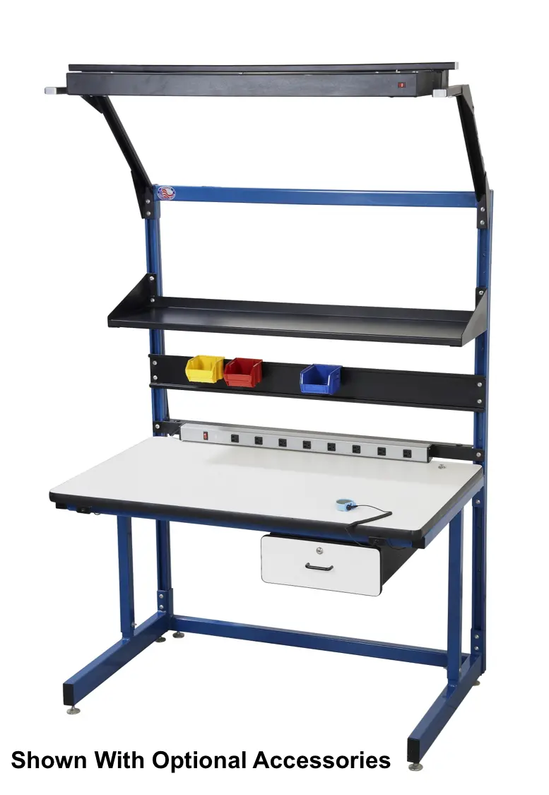 Basics Base Bench With Chem-Guard Laminate Surface 2