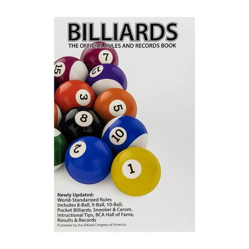 Bca - Billiards Official Rules 1