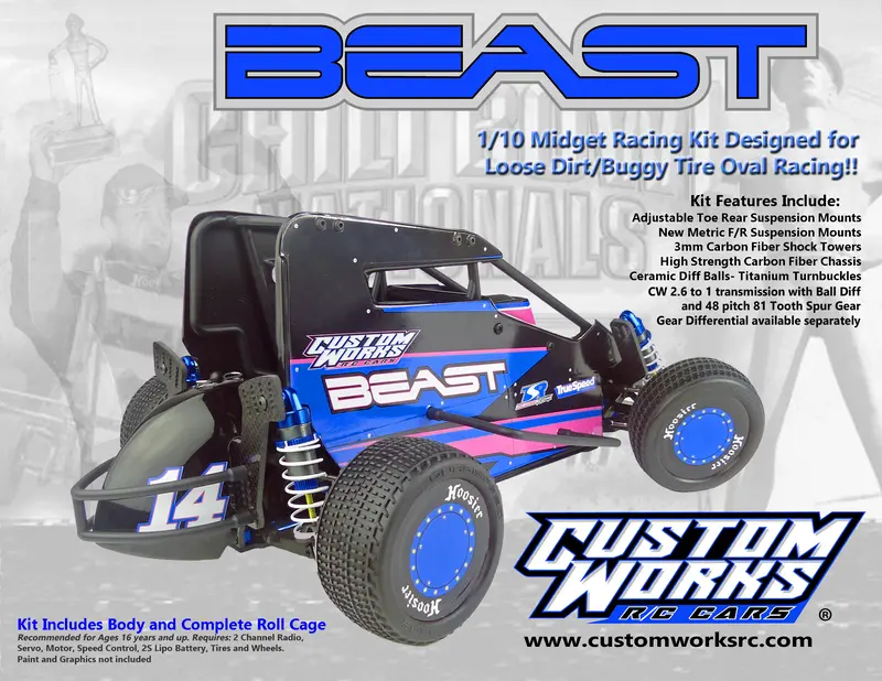 Beast Midget Car Kit Cw-0650 1