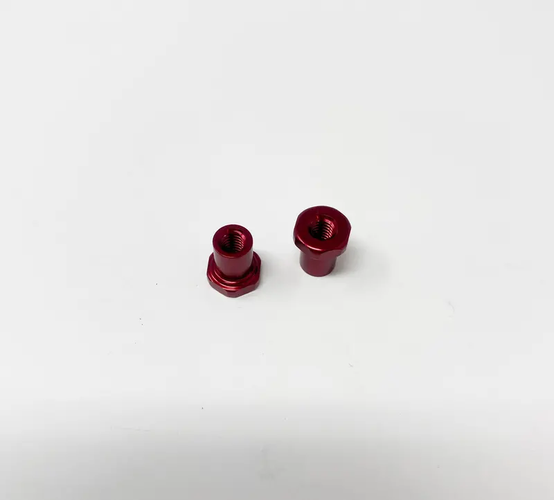 Bellcrank Standoffs, Red Gfr-1006R 1