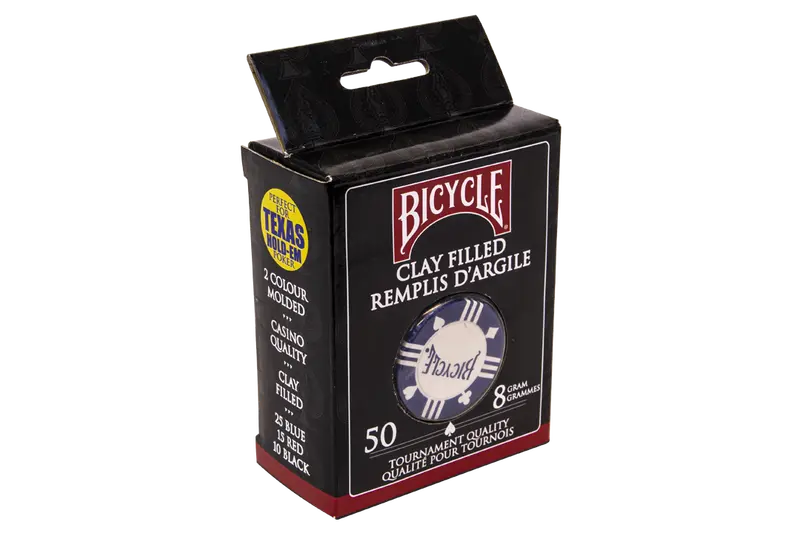 Bicycle Tournament Quality Poker Chips 50 1