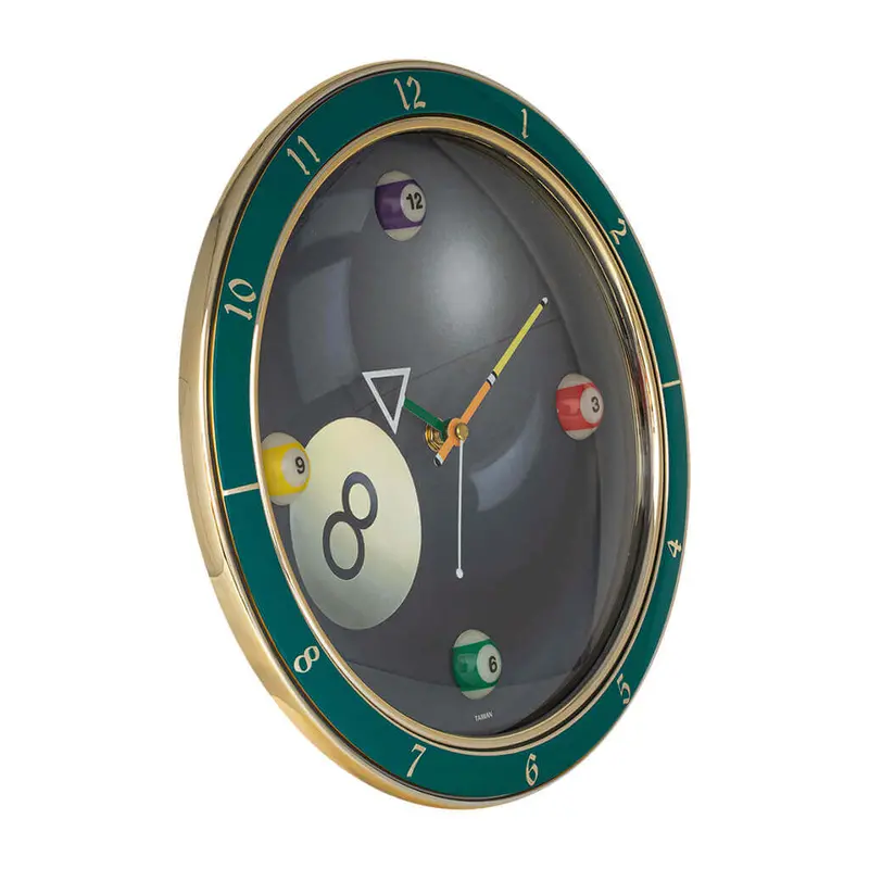 Billiard Clock #8 12'' Diameter 1