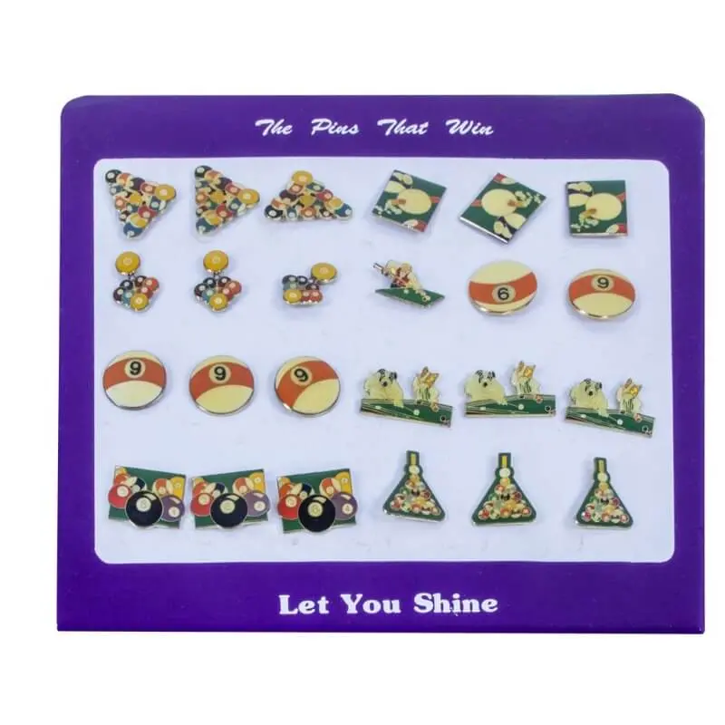 Billiard Pins Card/24 1