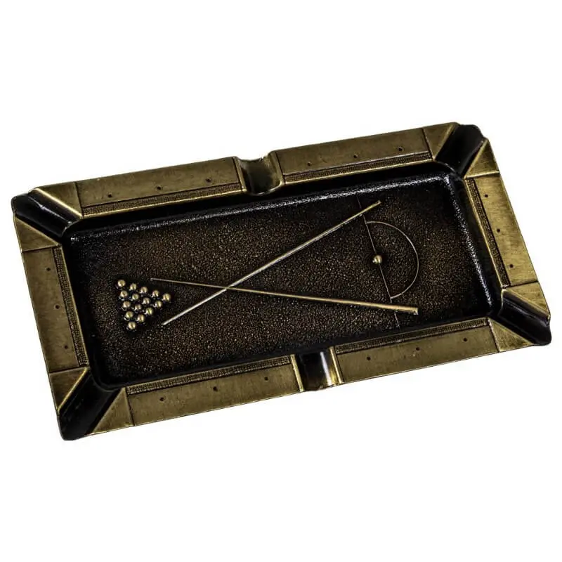 Billiard Table Ashtray - Brass 1