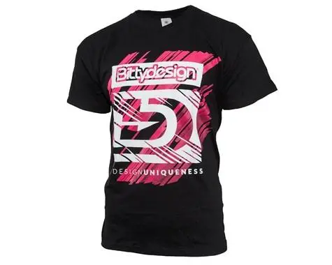 Bitty Design Bitty T-Shirt, Black, S-2Xl, Bdts-V41718-B 1