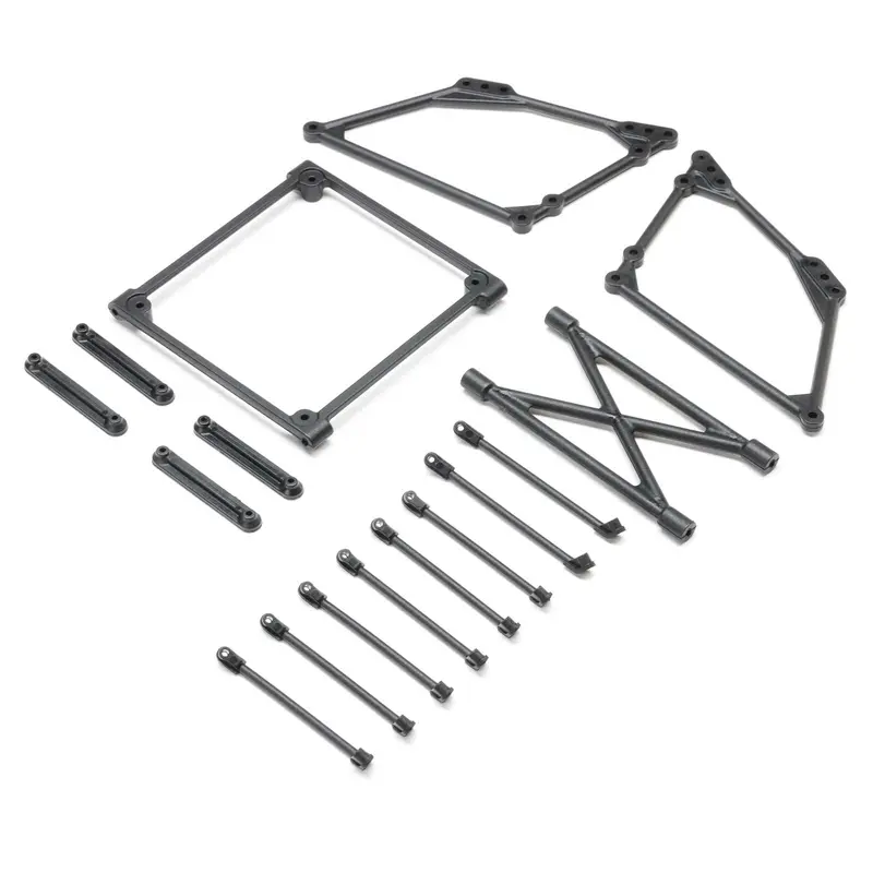 Black Top Wing Mount (Losi 22S Sprint), Los-2428 1