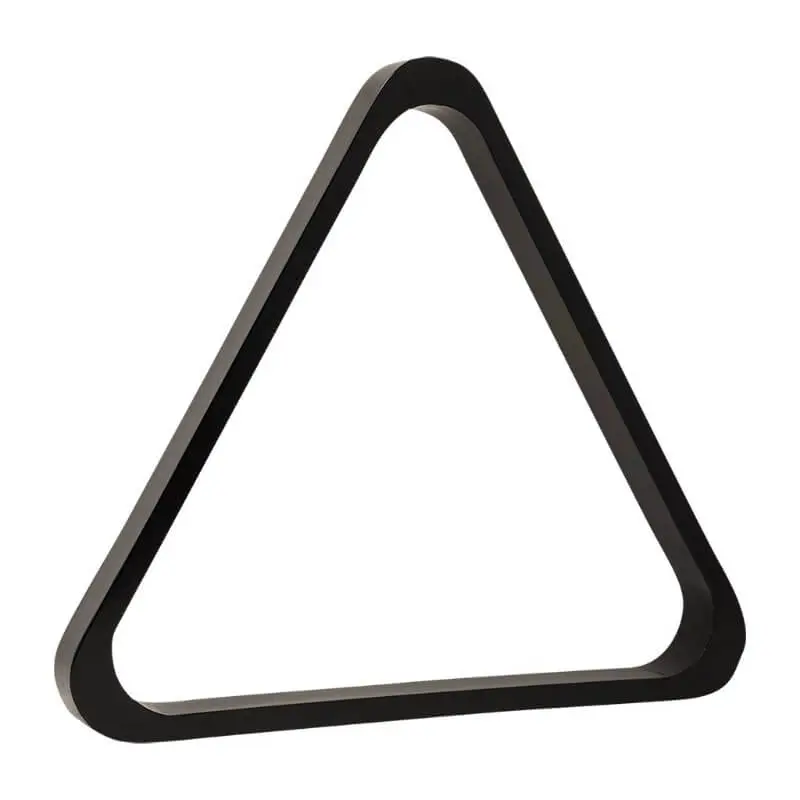 Black Wooden Triangle  For 2 1/4" Balls 1